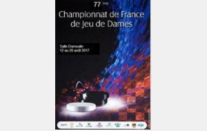 Reportages presse du 77e Championnat de France de Jeu de Dames à Riom 63 du 12 au 20 août 