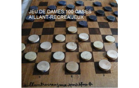 On joue à Fleury la Vallée au Jeu de Dames samedi 9 avril 2016
