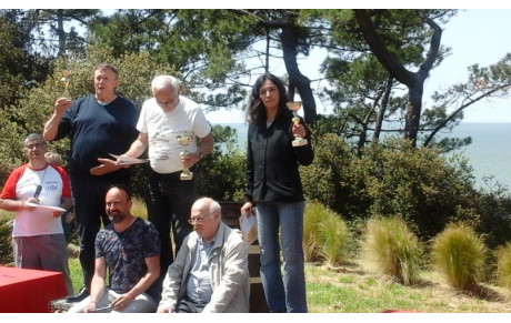 Les vainqueurs du Championnat de France de Jeu de Dames cadence semi-rapide (14/16 mai St Georges de Didonne 17)