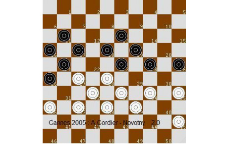 Championnat du Monde 2017 Jeu de Dames 100 cases en Estonie du 1 au 16 oct