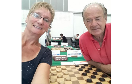 Championnat de France Jeu de Dames 2018 : reportage promo B, et des photos.
