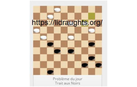 https://lidraughts.org/ : plateforme gratuite pour jouer au jeu de dames