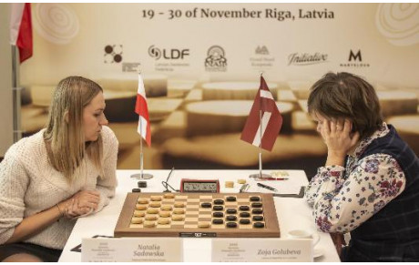 Woman's world title match : Natalia Sadowska - Zoja Golubeva