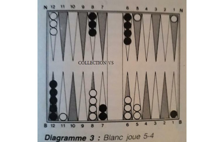 Jeux de pions : le backgammon...